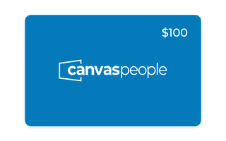 A CanvasPeople gift card.
